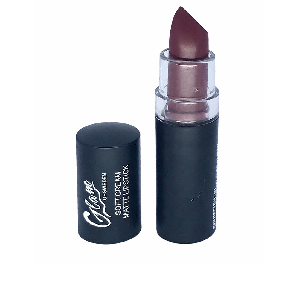 GLAM OF SWEDEN SOFT CREAM matte lipstick #07-rebel
