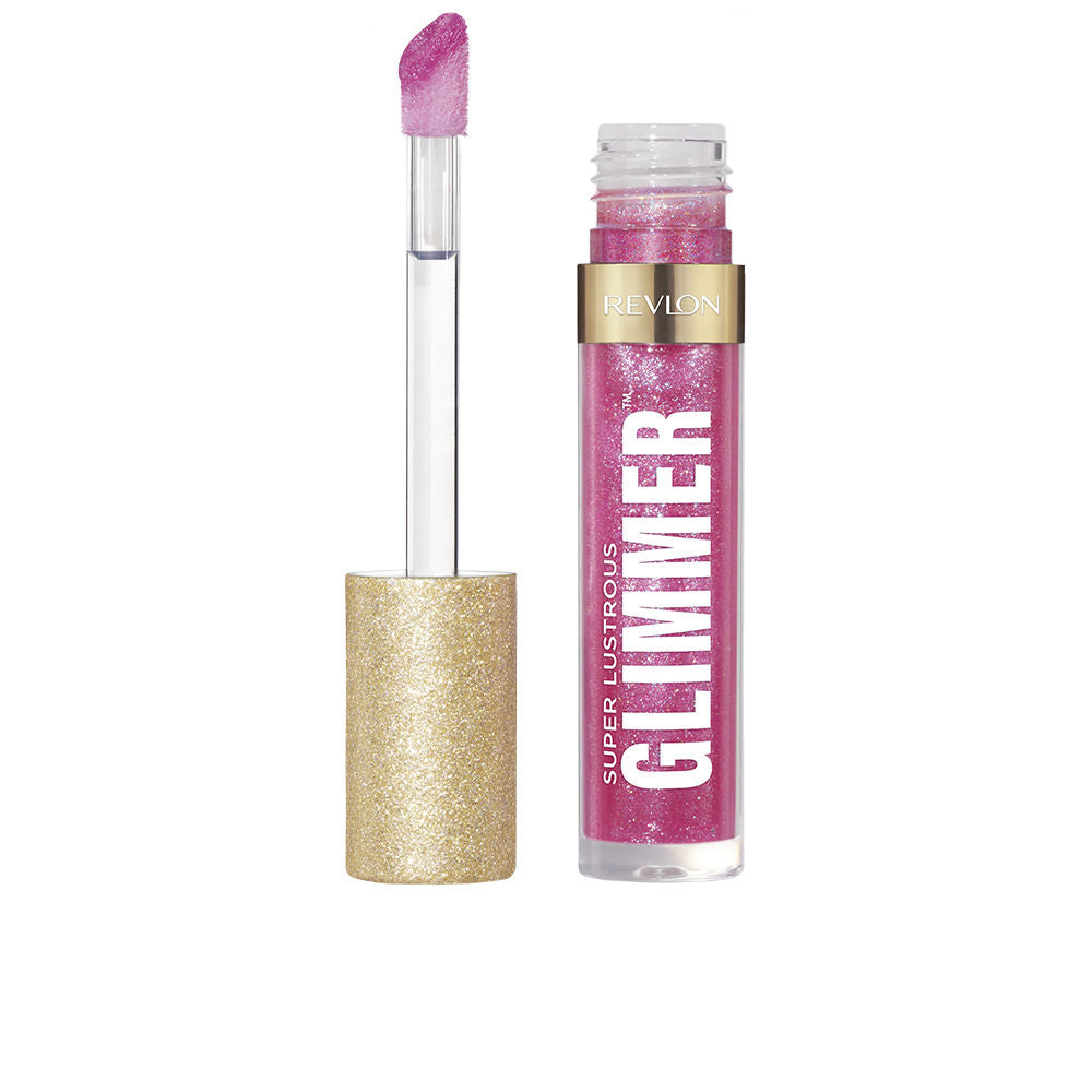 REVLON MASS MARKET SUPER LUSTROUS GLIMMER lip gloss #08-Rose Glow 3.8 ml