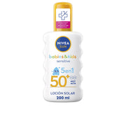 NIVEA SUN BABIES&amp;KIDS 5 in 1 sun lotion SPF50+ 200 ml