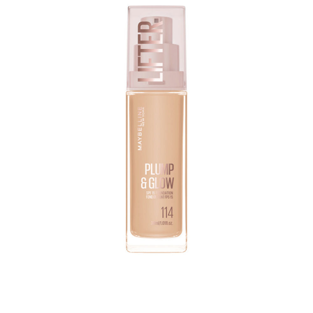 MAYBELLINE LIFTER PLUMP &amp; GLOW foundation #114 30 ml