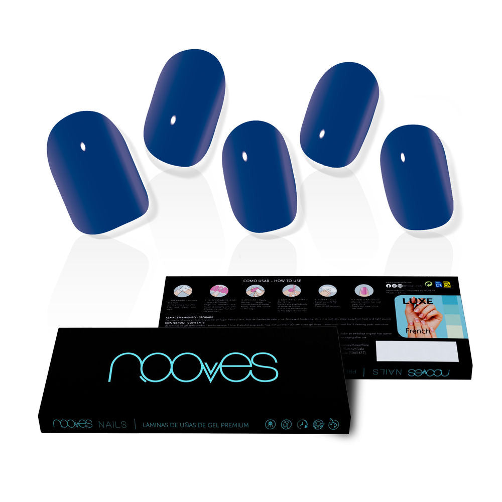 NOOVES GEL NAILS eaux profondes premium luxe #solid color 20 u