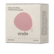 ONDO BEAUTY 36.5 CHARCOAL &amp; WILLOW purifying cleasing bar 70 gr