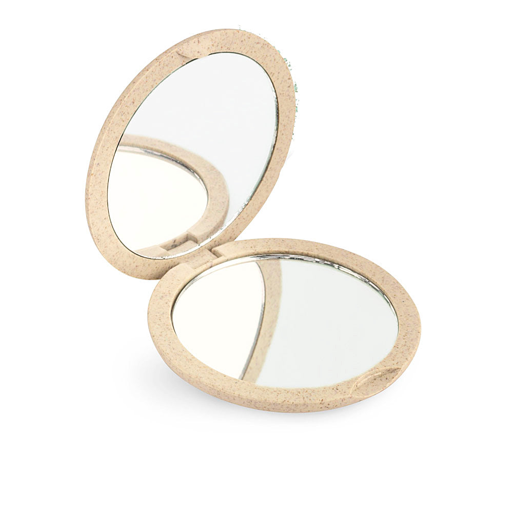 BETER MIRROR natural fiber double foldable bag x4 #beige 1 u