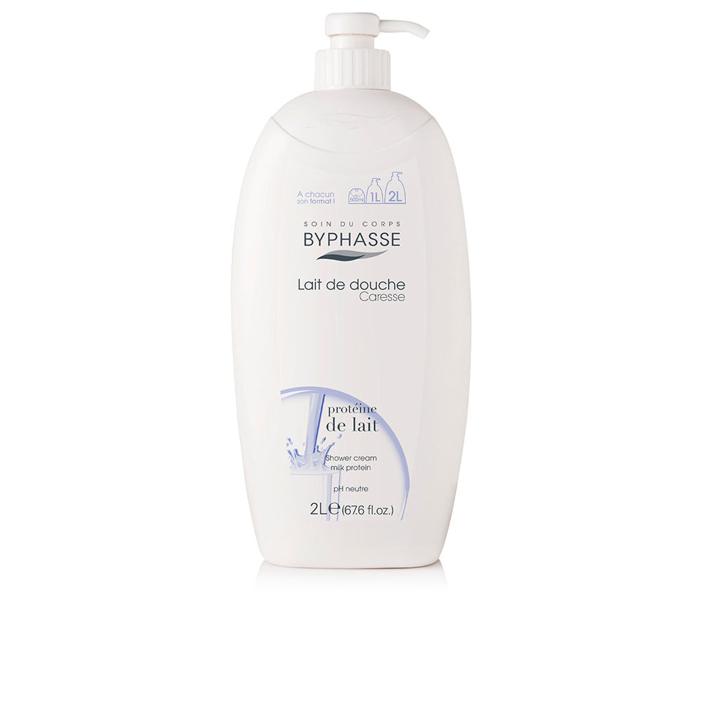 BYPHASSE CARESSE SHOWER GEL milk protein 2000 ml
