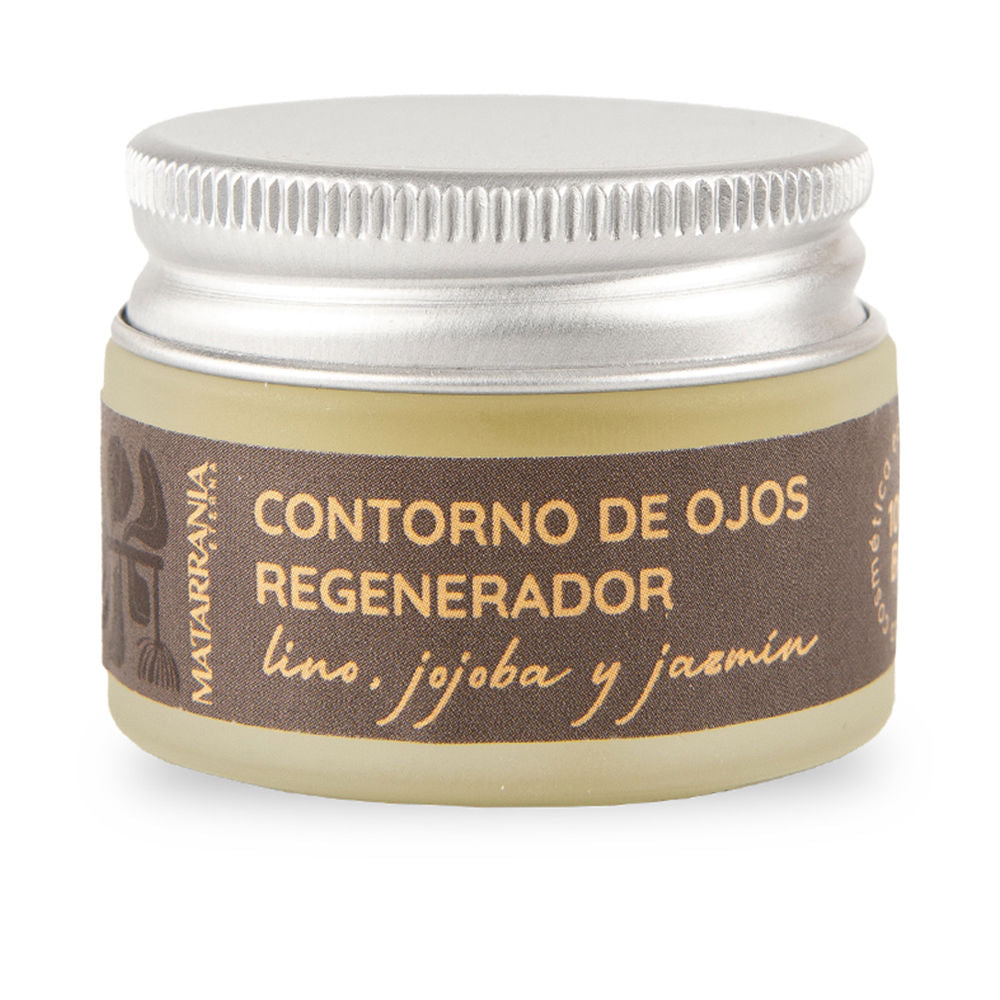 MATARRANIA BIO REGENERATING EYE CREAM with flax, jojoba and jasmine 15 ml