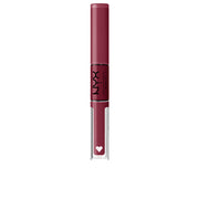 NYX PROFESSIONAL MAKE UP SHINE LOUD pro pigment lip shine #never basic