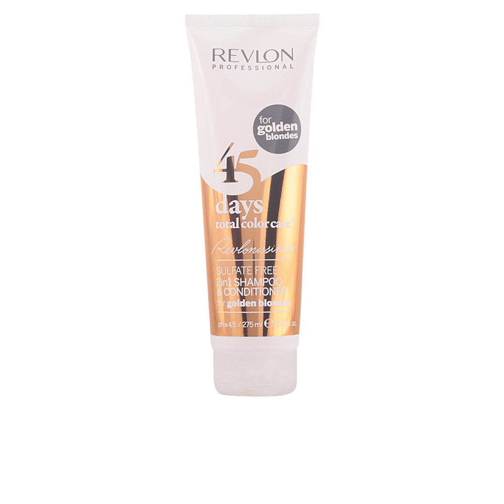 REVLON 45 DAYS 2in1 shampoo & conditioner for golden blondes 275 ml