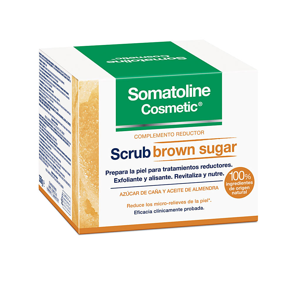 SOMATOLINE COSMETIC SCRUB exfoliante complemento reductor brown sugar 350 gr