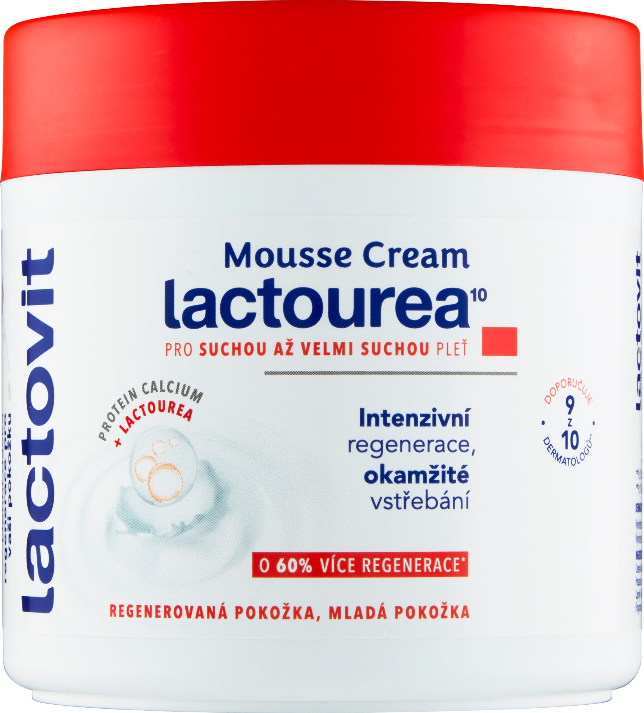 LACTOVIT LACTO-UREA MOUSSE CREME face &amp; body 400 ml