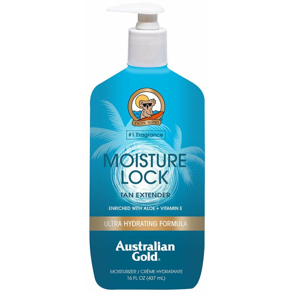 AUSTRALIAN GOLD MOISTURE LOCK tan extender 473 ml