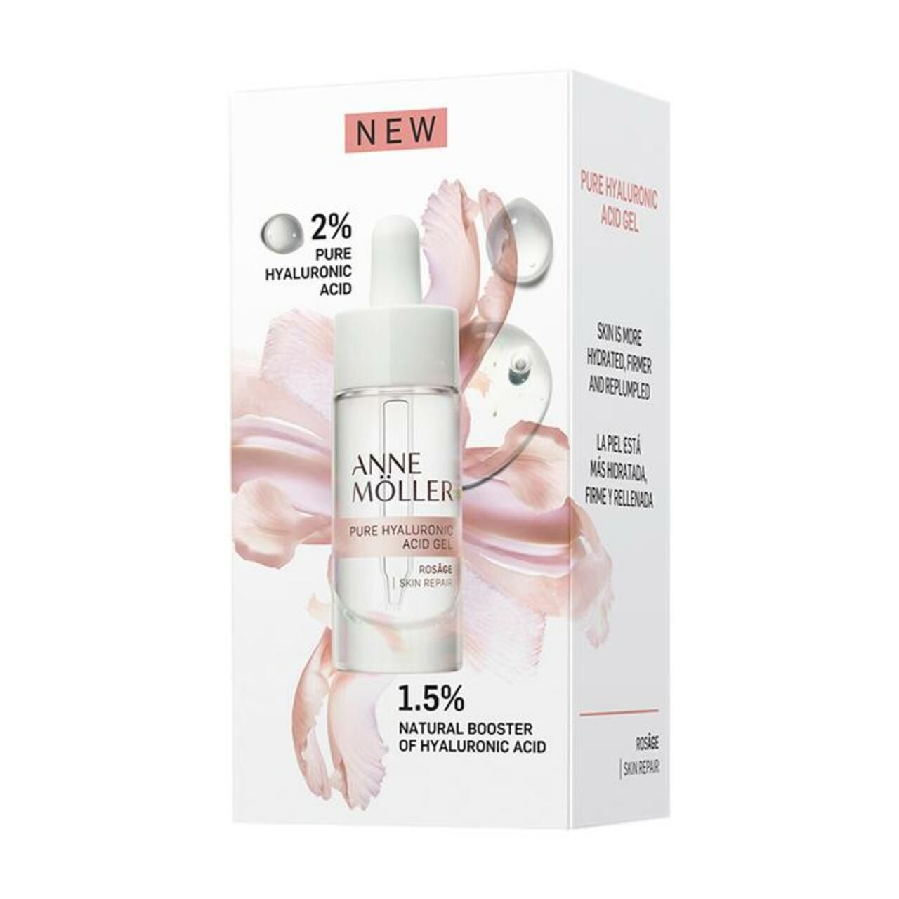 ANNE MÖLLER ROSÂGE pure hyaluronic acid concentrated gel 15 ml