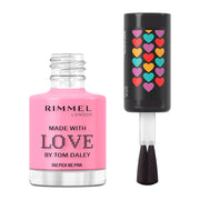 RIMMEL LONDON MADE WITH LOVE by Tom Daley nail polish #060-pick me pink 8 ml