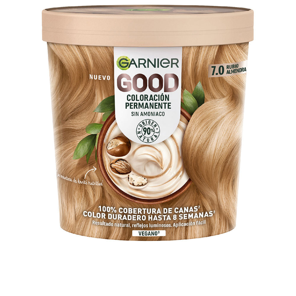 GARNIER GOOD permanent color #7.0 almond blonde 217 ml