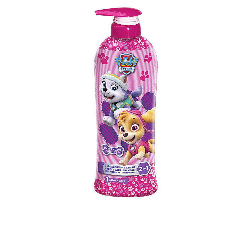CARTOON PATRULLA CANINA ROSA gel & champú 2en1 1000 ml