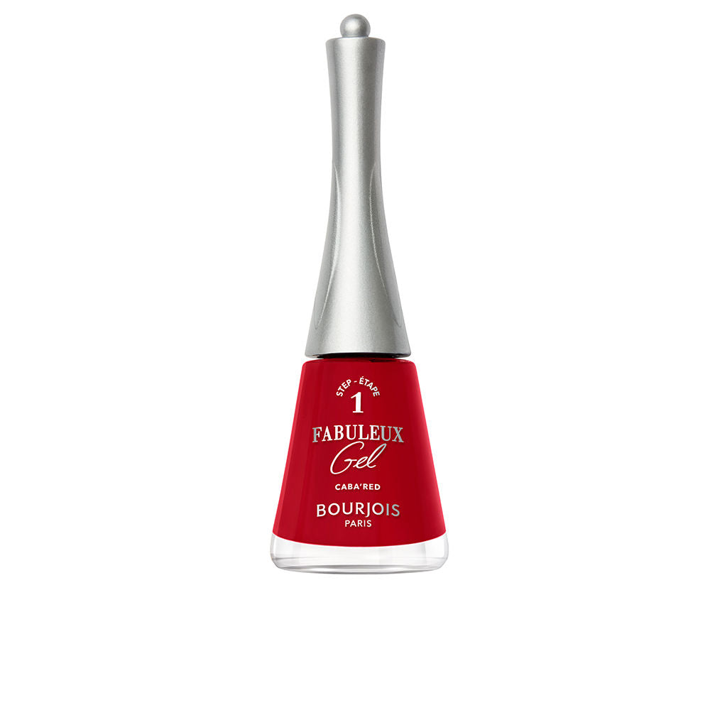 BOURJOIS FABULEUX gel nail polish #315-caba red 9 ml