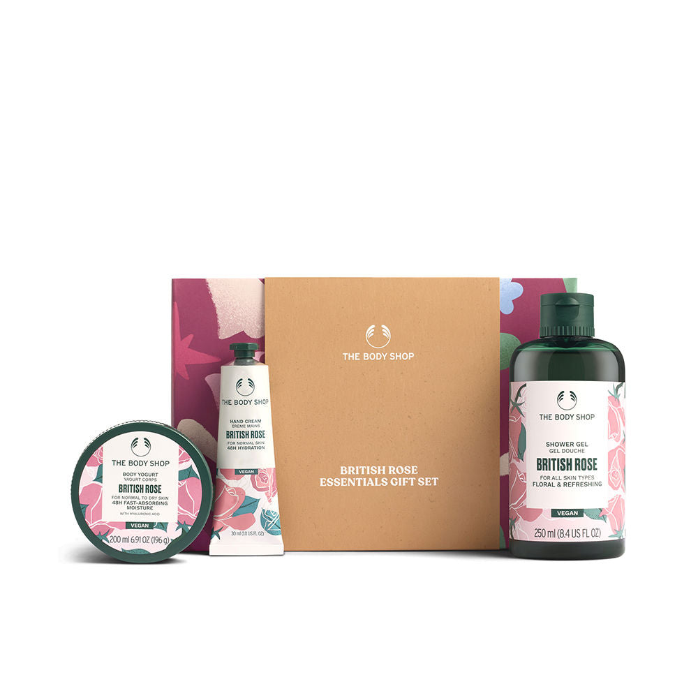 THE BODY SHOP SMALL BRITISH ROSE ESTUCHE 3 pz
