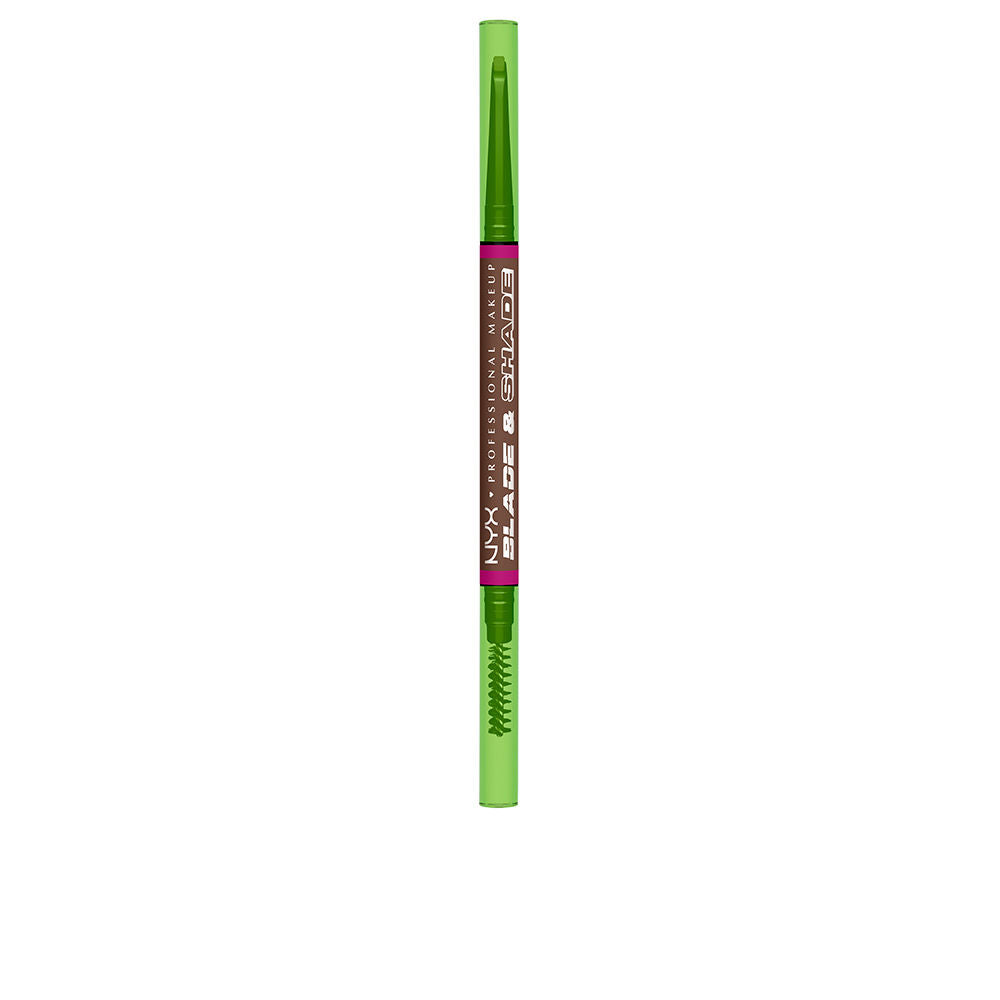 NYX PROFESSIONAL MAKE UP BLADE &amp; SHADE NANO eyebrow pencil #08-Chocolate 1 unit