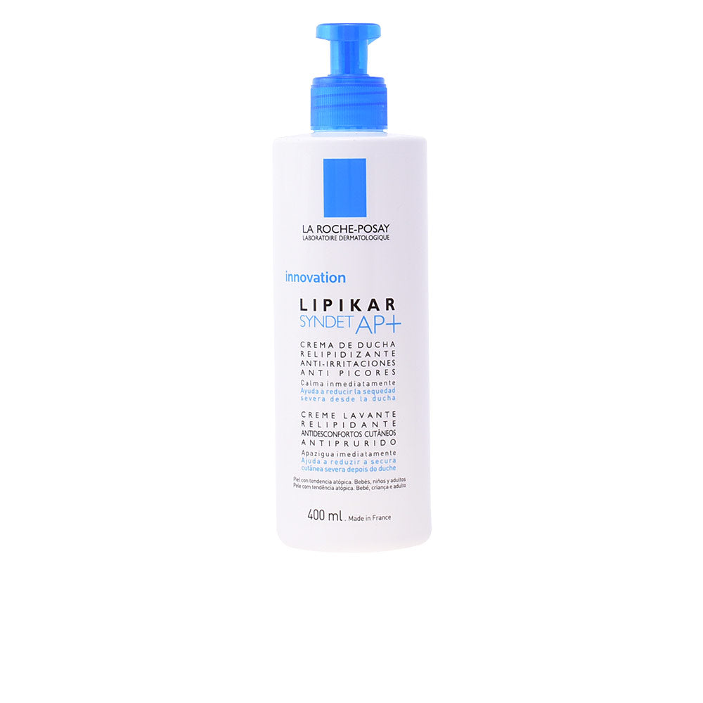 LA ROCHE POSAY LIPIKAR SYNDET AP+ lipid-replenishing and anti-irritation shower cream for atopic skin 400 ml
