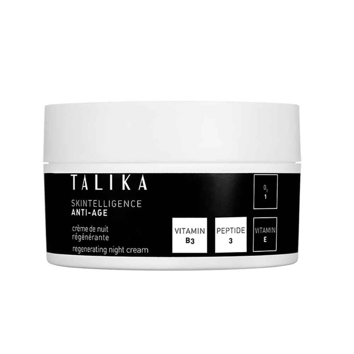 TALIKA SKINTELLIGENCE ANTI-AGE crema de noche antiedad 50 ml
