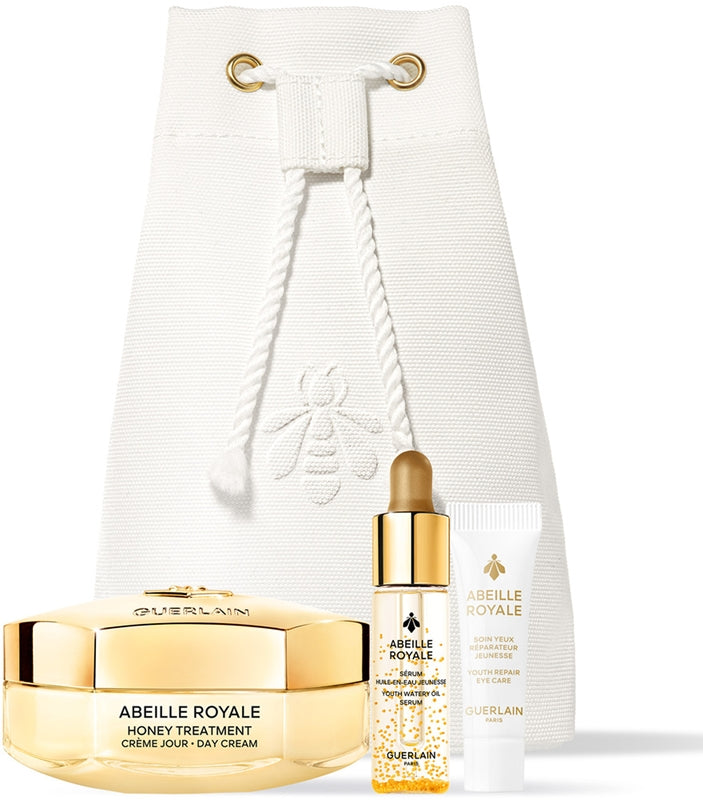 GUERLAIN ABEILLE ROYALE TREATMENT DAY CREAM SET OF 4