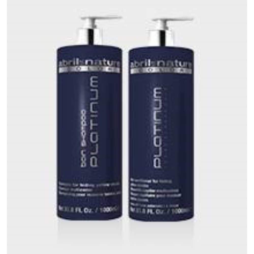 ABRIL ET NATURE COLOR platinum hair conditioner hiding yellow shades 200 ml