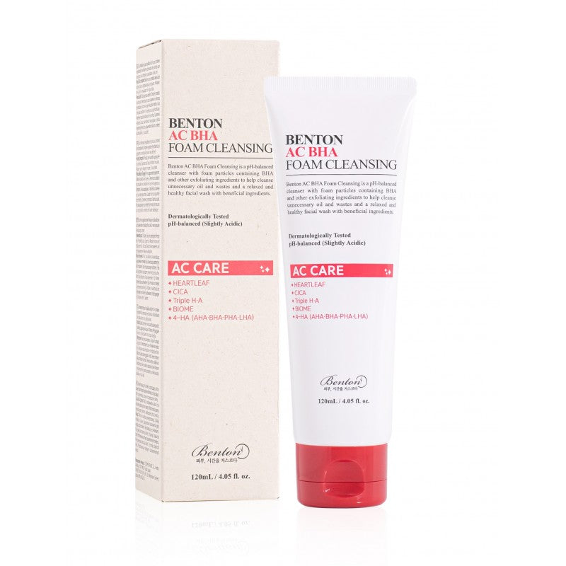 BENTON AC BHA foam cleansing 120 gr