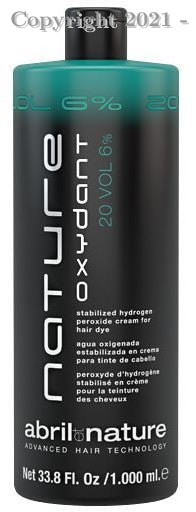 ABRIL ET NATURE NATURE OXYDANT hydrogen peroxide cream 20Vol. 1000 ml