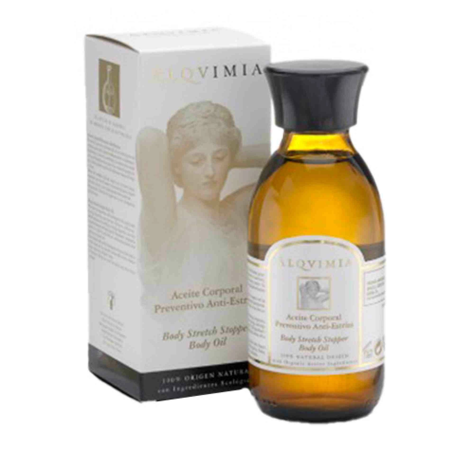 Aceite corporal preventivo antiestrías 150 ml Alqvimia