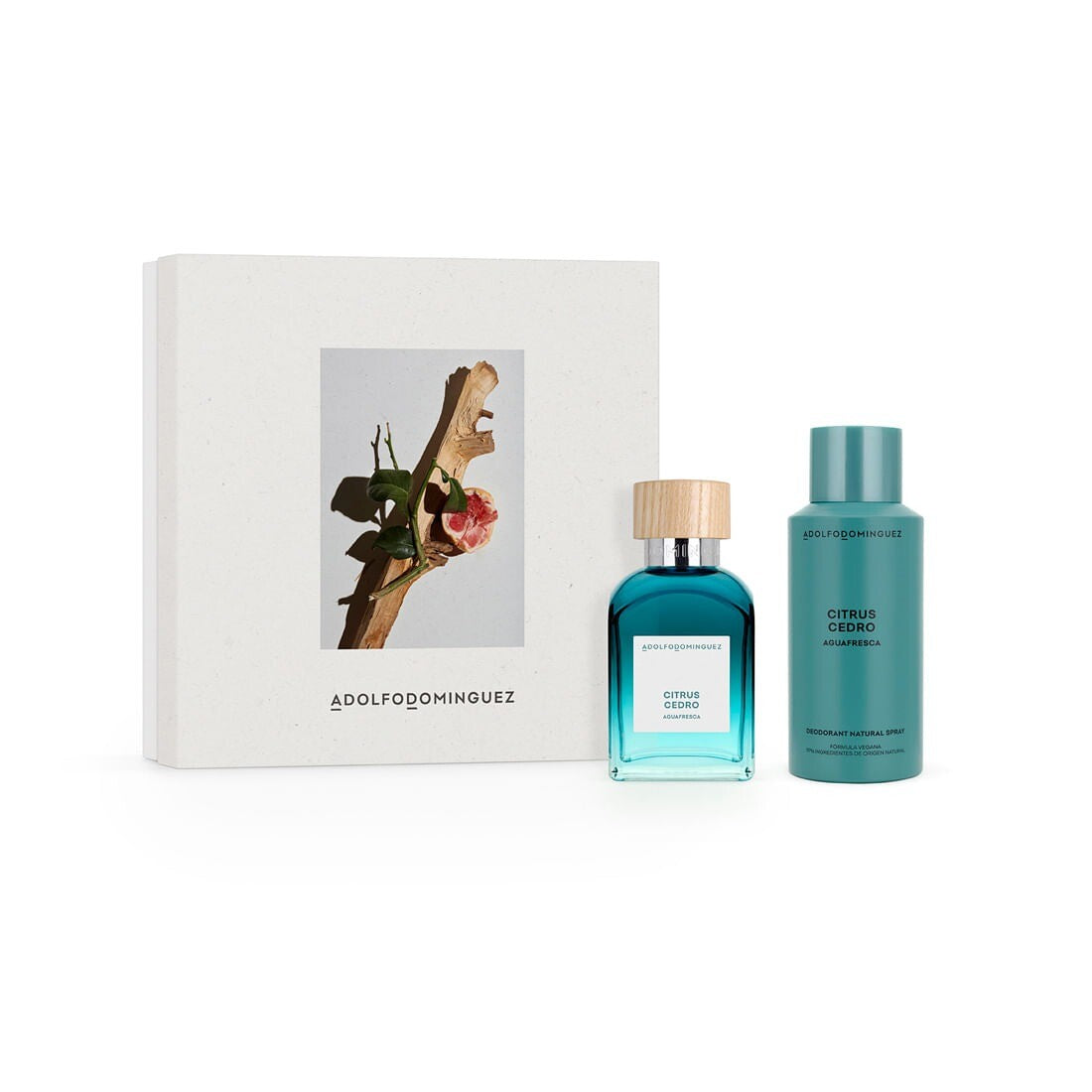 ADOLFO DOMINGUEZ AGUA FRESCA CITRUS CEDRO eau de toilette spray 120 ml