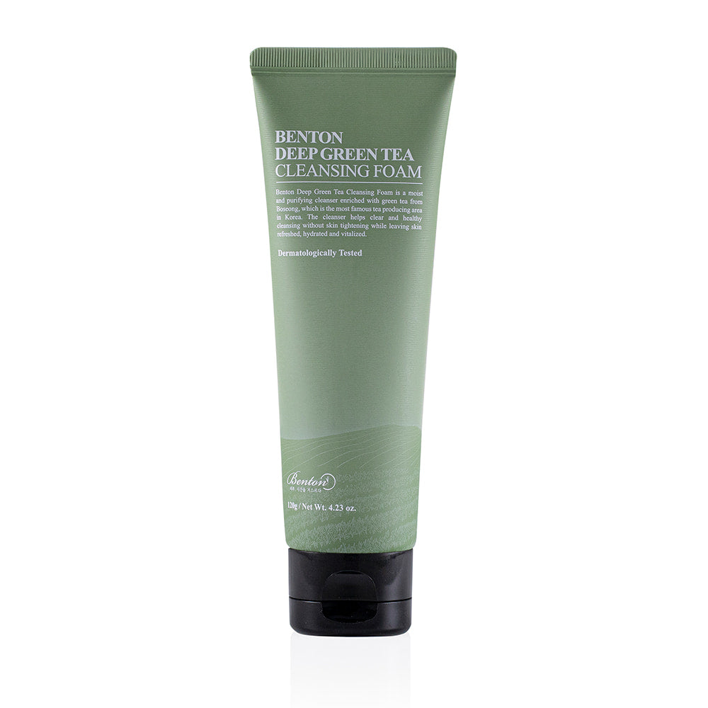 BENTON DEEP GREEN TEA cleansing foam 120 gr