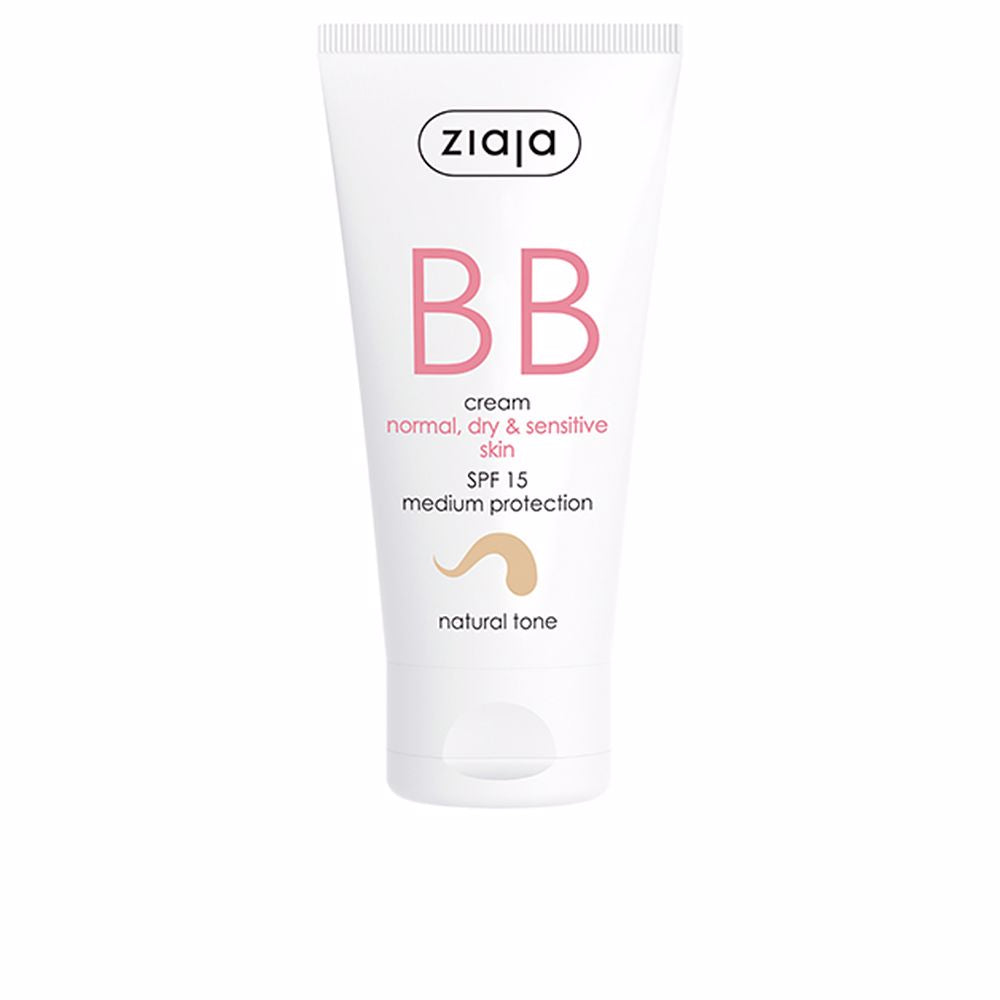ZIAJA BB CREAM normal, dry and sensitive skin SPF15 #natural 50 ml