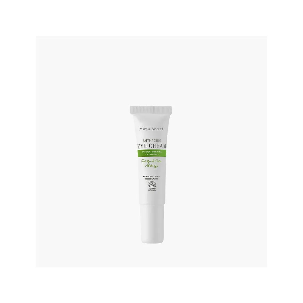 ALMA SECRET EYE CREAM anti-aging with avocado, green tea & caffeine 10 ml