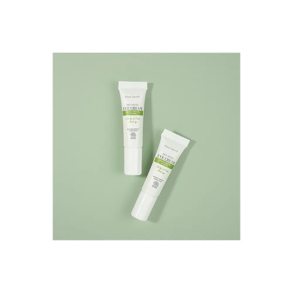 ALMA SECRET EYE CREAM anti-aging with avocado, green tea & caffeine 10 ml