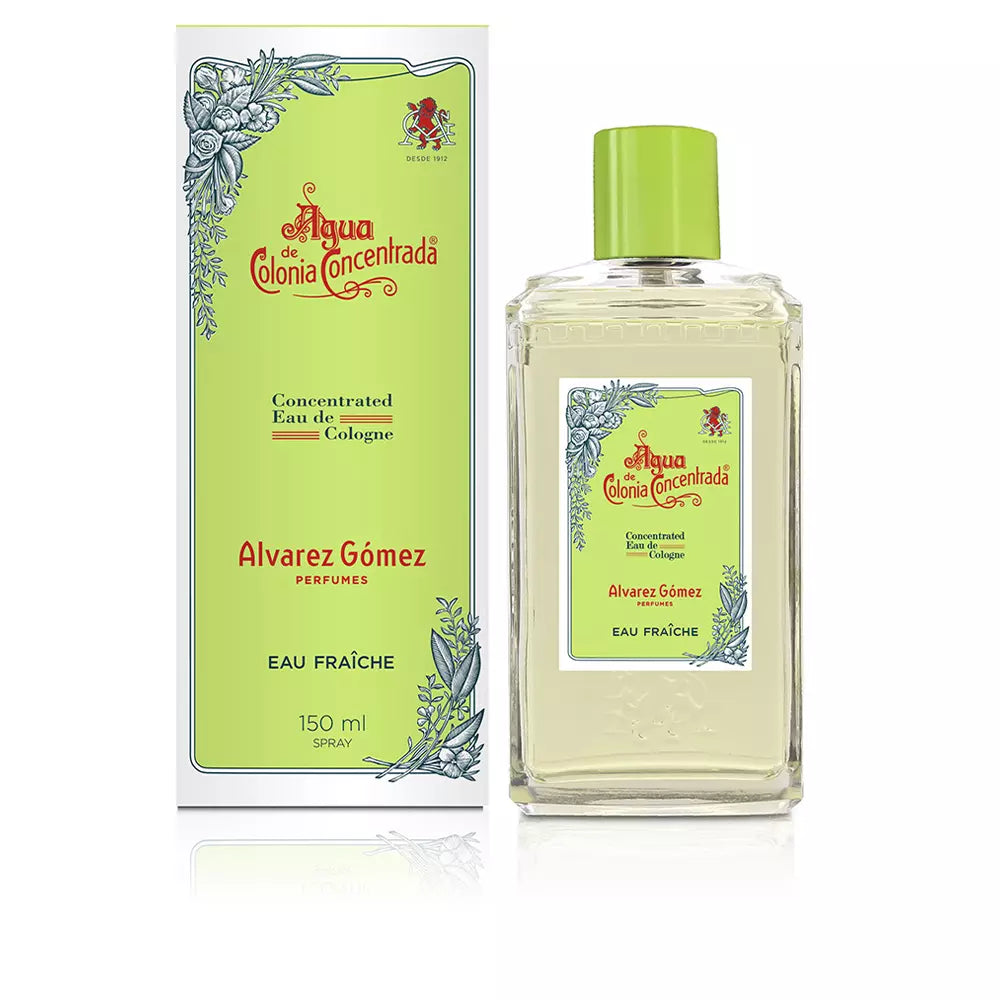 ALVAREZ GOMEZ CONCENTRATED COLOGNE WATER eau fraîche edc vapo 150 ml