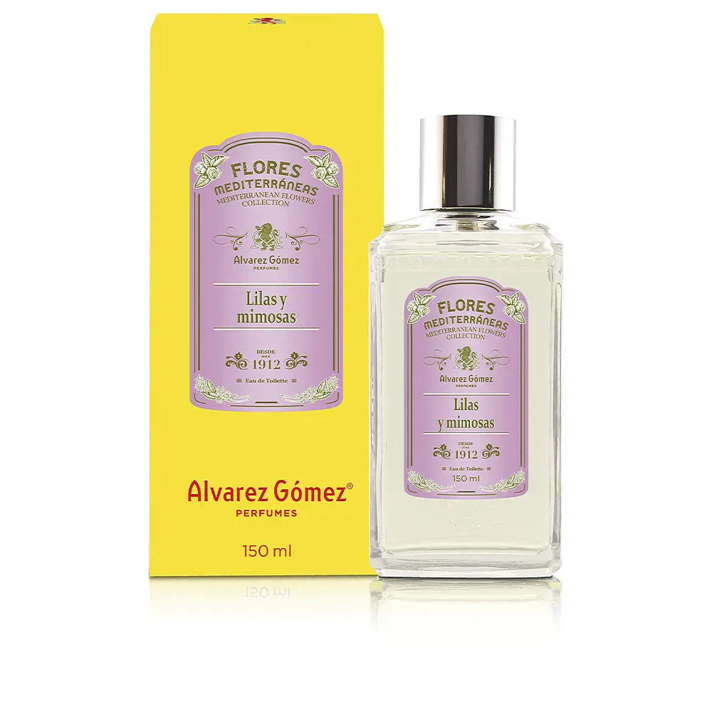 ALVAREZ GOMEZ MEDITERRANEAN FLOWERS lilacs and mimosas eau de toilette spray 150 ml