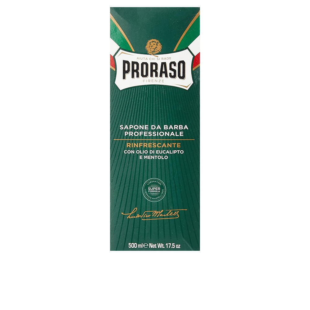 PRORASO PROFESSIONAL eucalyptus-menthol shaving cream 500 ml