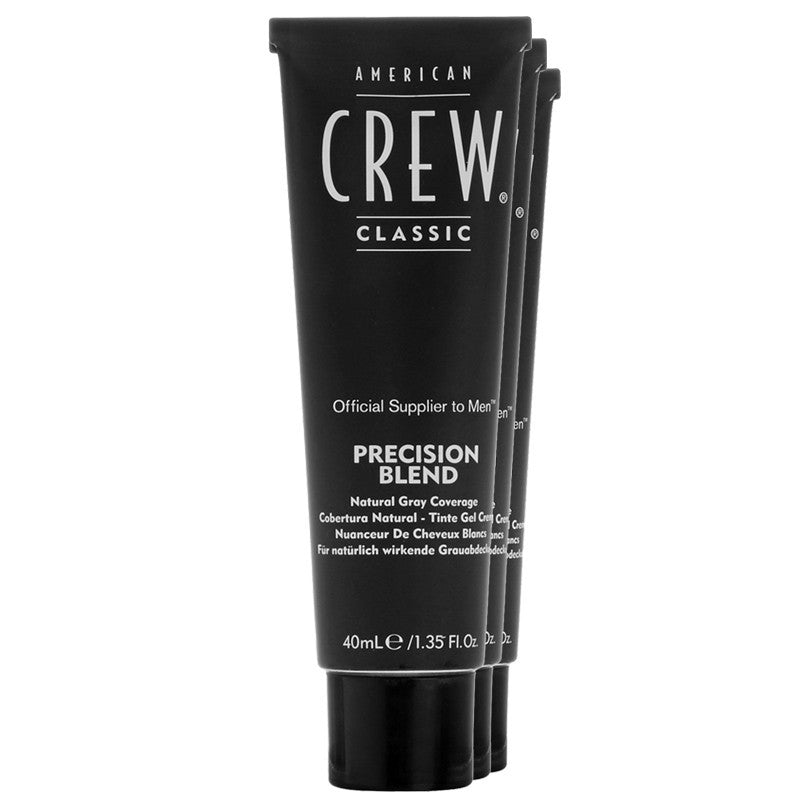 AMERICAN CREW PRECISION BLEND #7-8 light LOT 3 pcs