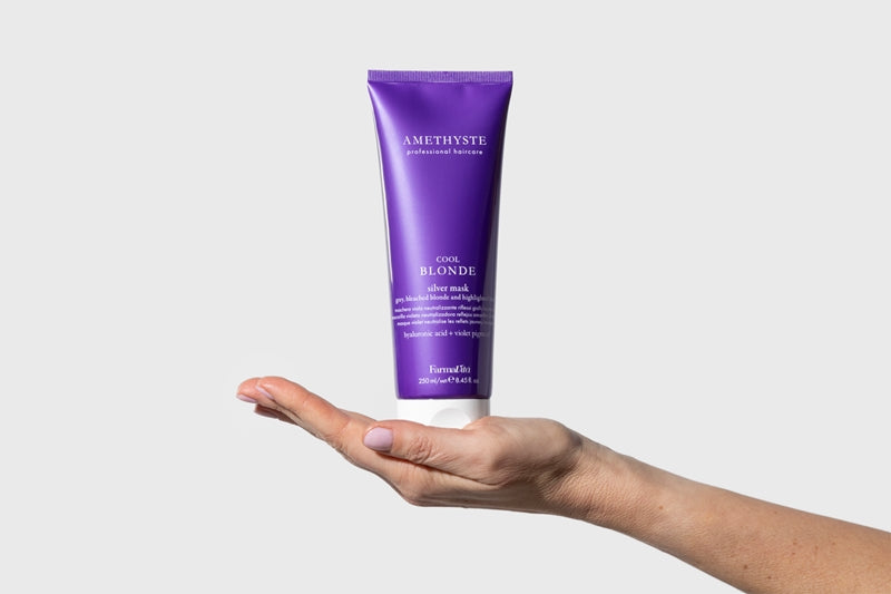FARMAVITA AMETHYSTE COOL BLONDE silver mask 250 ml