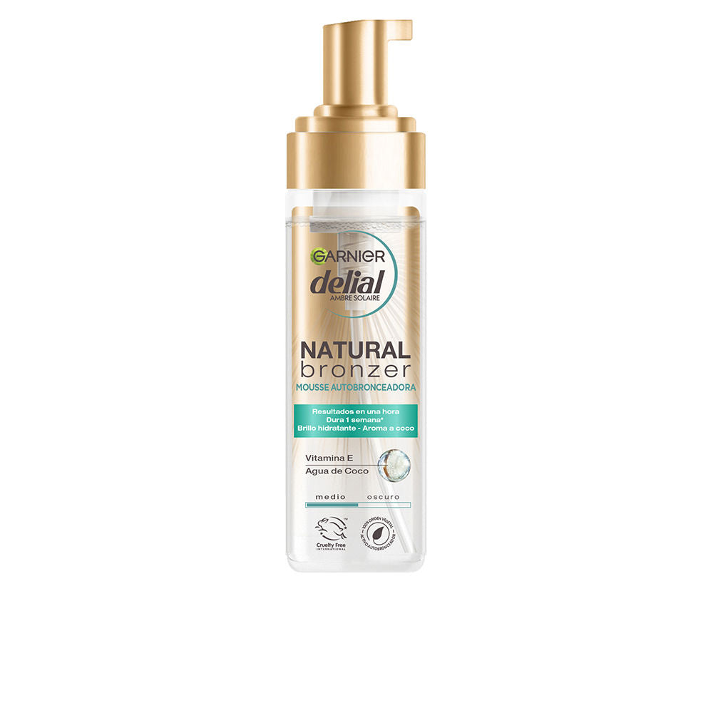 GARNIER NATURAL BRONZER self-tanning mousse 200 ml