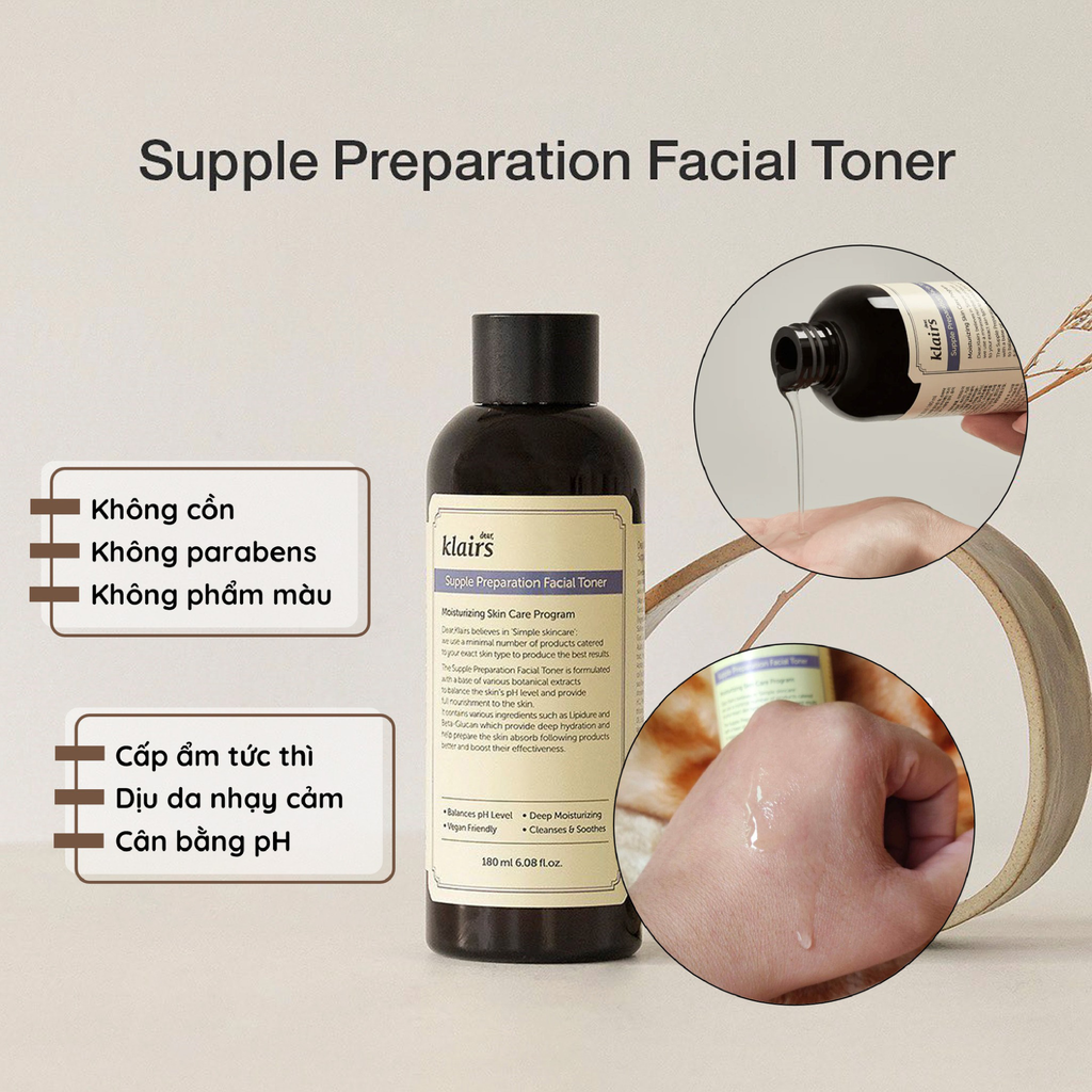 KLAIRS SUPPLE PREPARATION facial toner 30 ml