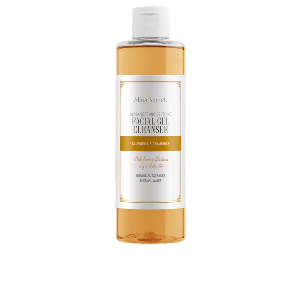 ALMA SECRET FACIAL GEL CLEANSER gentle and calming calendula &amp; chamomile 200 ml