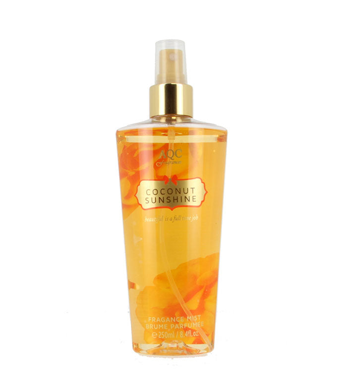AQC FRAGRANCES BODY MIST #coconut shunshine 250 ml