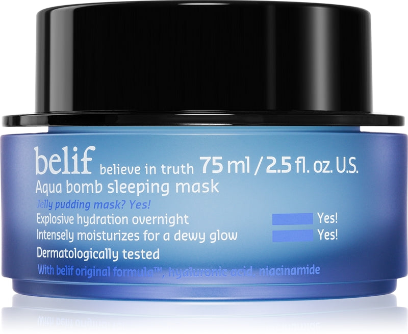 BELIF AQUA BOMB hyper-hydrating night mask 75 ml