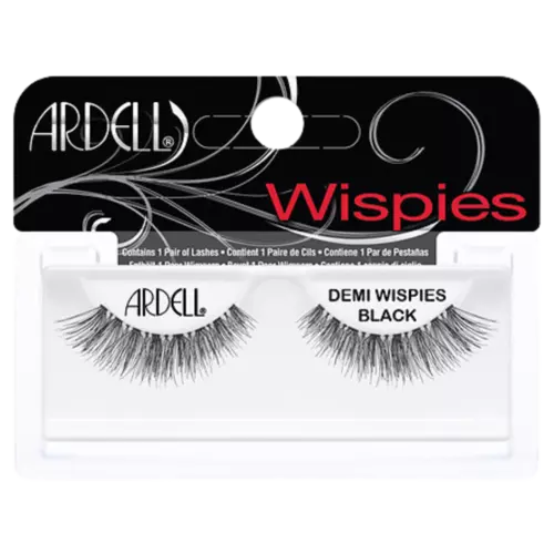 ARDELL WISPIES eyelashes #demi wispies black 1 u