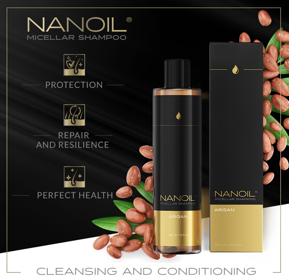 NANOIL MICELLAR SHAMPOO argan 300 ml