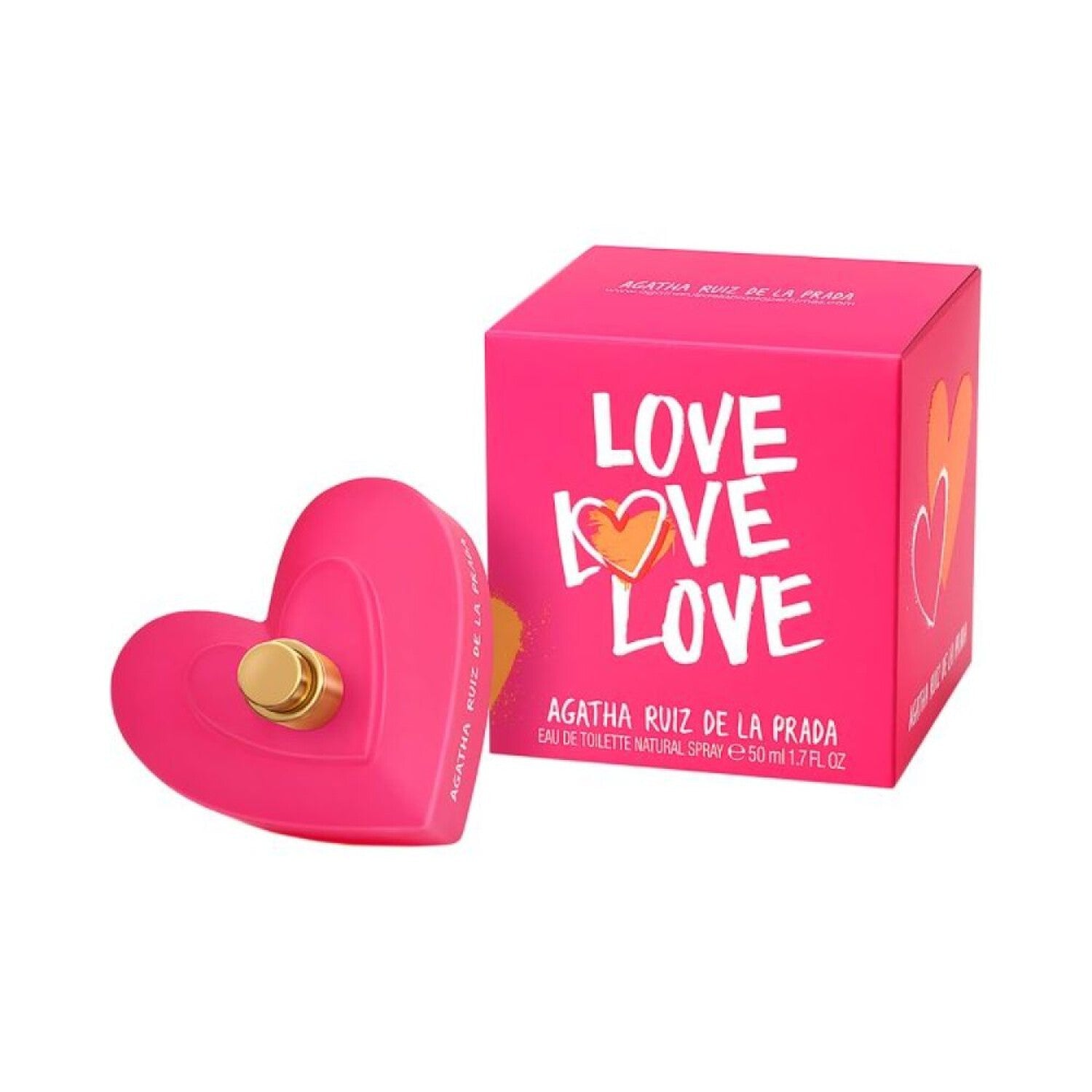 AGATHA RUIZ DE LA PRADA LOVE LOVE LOVE eau de toilette spray 50 ml