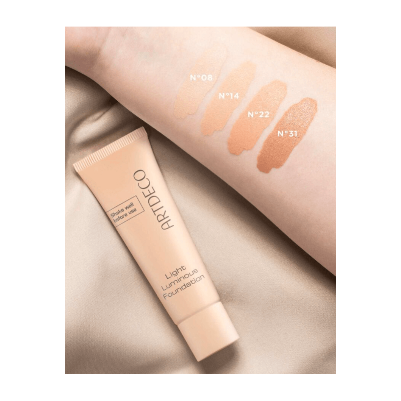 ARTDECO LIGHT LUMINOUS foundation #neutral-natural chiffon 25 ml
