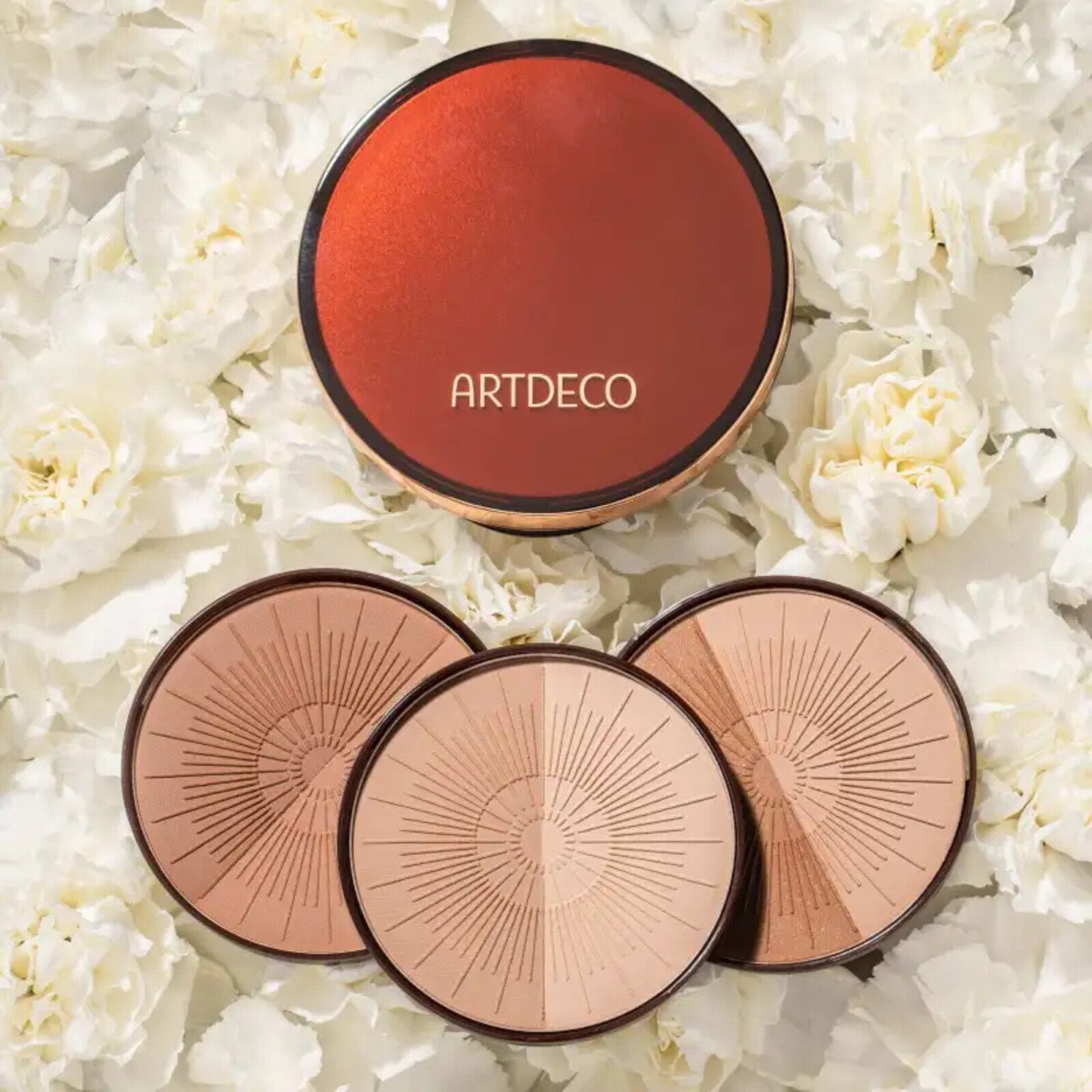 ARTDECO BRONZING POWDER COMPACT longlasting rechargeable #30-terracotta 10 gr