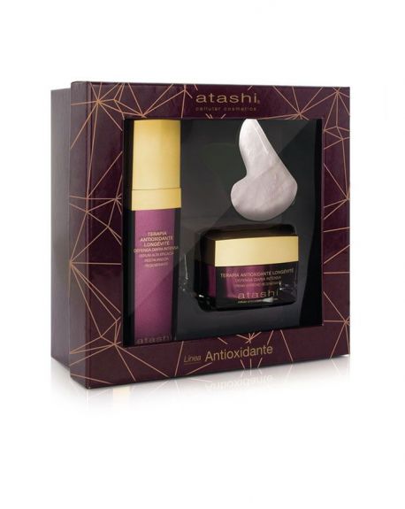 ATASHI ANTIOXIDANT, ANTI-AGING AND IMMEDIATE REGENERATING RITUAL SET OF 4