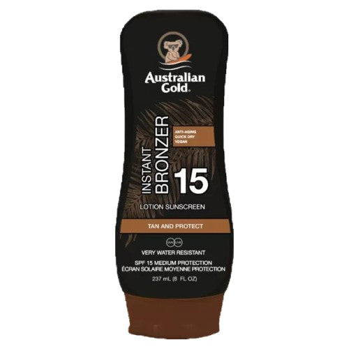 AUSTRALIAN GOLD SUNSCREEN SPF30 lotion with bronzer 237 ml